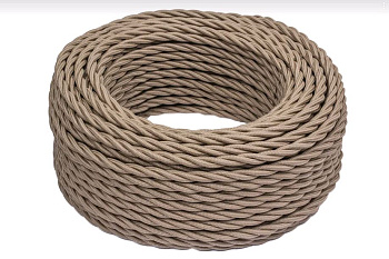 BIRONI Капучино матовый Витой провод 3*2,5 150м B1-435-716-150