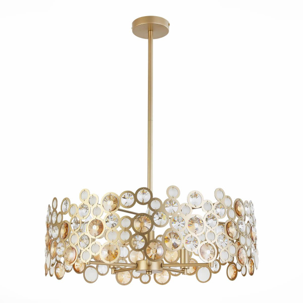 Купить ST Luce SL1172.203.05 Светильник подвесной Золото/Золото, Прозрачный E14 5*60W