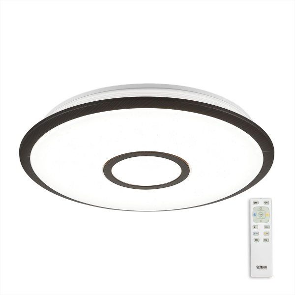 Citilux CL70345R СтарЛайт Венге Светодиод.Светильник с пультом