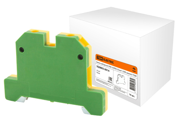 TDM Зажим наборный ЗНИ-35PEN 35мм2 (JXB-земля) SQ0803-0014