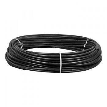 EKF PROxima Труба гладкая жесткая ПНД черная d16мм (100м)