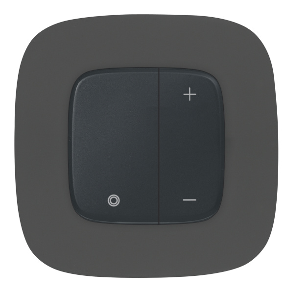 Купить Legrand Valena ALLURE Антрацит Накладка светорегулятора кнопочного 752088