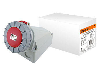 TDM Розетка наружной установки IP67 63А 3Р+РЕ+N 380В SQ0611-0014