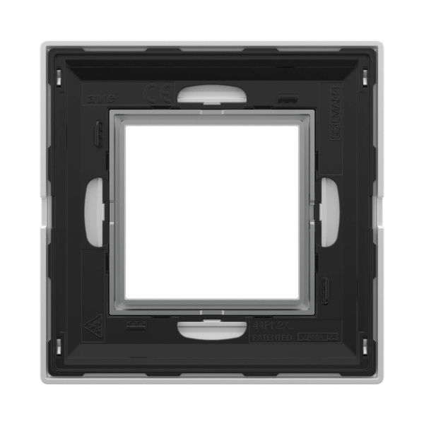 Купить DKC Рамка из металла, "Avanti", белая, 1 пост (2 мод.)