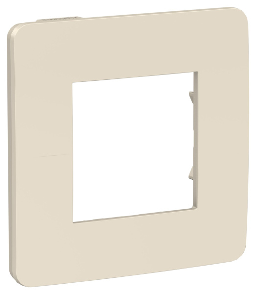 Купить SE Unica Studio Бежевая/Бежевая Рамка 1-ная NU280244