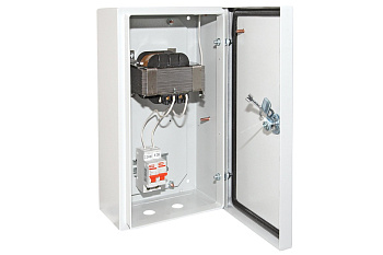 TDM Ящик с понижающим тр-ром ЯТП-0,25 220/42-2авт. IP54 SQ1601-0019