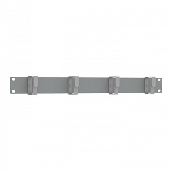 EKF PROxima Astra Кабельный органайзер 1U4 кольца ITACO4