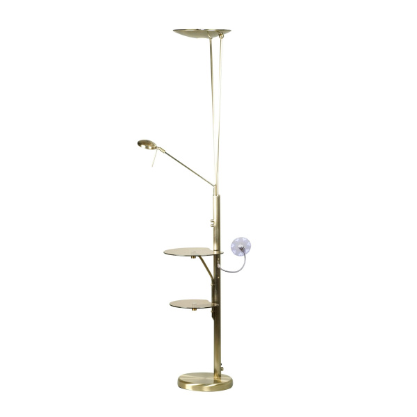 Citilux CL801003F Тандем Брон.Ст. Светильник Напол. +USB вент.