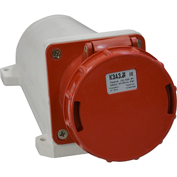 КЭАЗ Розетка для монтажа на поверхность 135-63А-6h-380AC-3P+PE+N-IP67