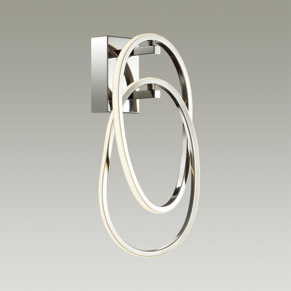 Купить Odeon Light 4891/23WL L-VISION ODL_EX22 61 хром/акрил Настенный светильник LED 23W 4000K SPACE