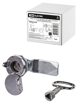 TDM Замок 20-20/50 (трехгранный ключ) с крышкой под опломбировку SQ0825-0027