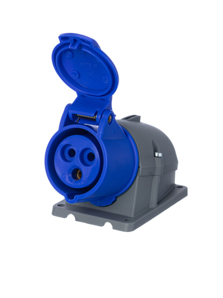 Купить ABB Розетка для монтажа на поверхность 16A, 2P+E, 220V, IP44 2CMA193098R1000