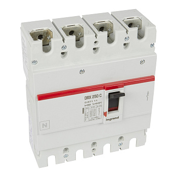 Legrand DRX250 термомагнитный 250A 4П 18KA 027111
