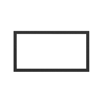 Simon 100 Черный матовый Рамка «минимум» на 2 поста 10001620-238