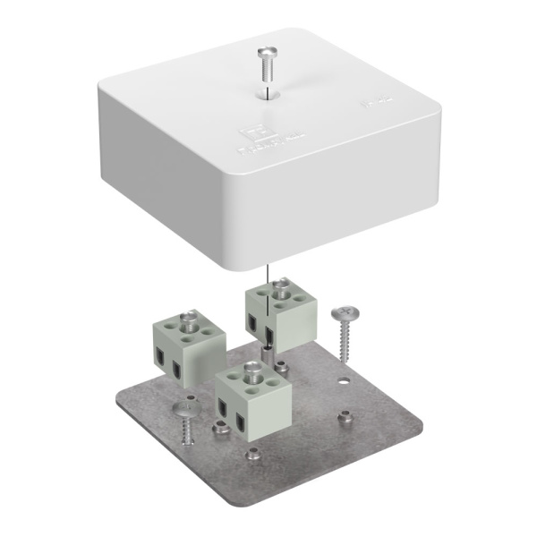 Промрукав Коробка огнестойкая для кабель-канала 40-0450-FR2.5-6 Е15-Е120 75х75х30