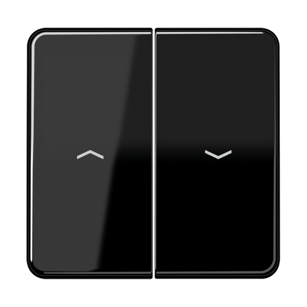 JUNG CD 500/CD plus Черная Клавиша 2-ая жалюзийная CD595PSW