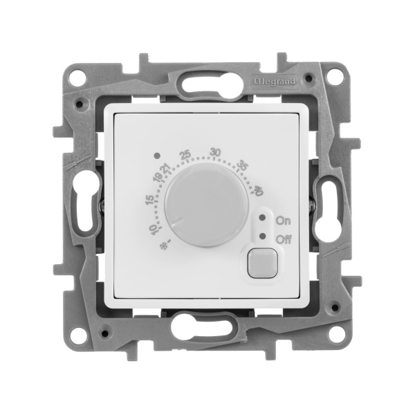 Купить Legrand Etika Белый Регулятор теплого пола 672230