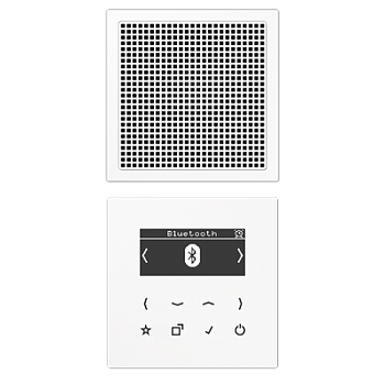 JUNG Цифровое радио DAB + с поддержкой Bluetooth, белый DABLS1BTWW