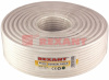 Купить Кабель RG-6U, (64%), 75 Ом, 100м., белый Rexant 01-2201