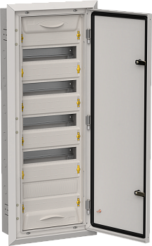 TITAN 5 Корпус мет. ЩРв-60 (1х60) 880х365х130 IP31 сер IEK
