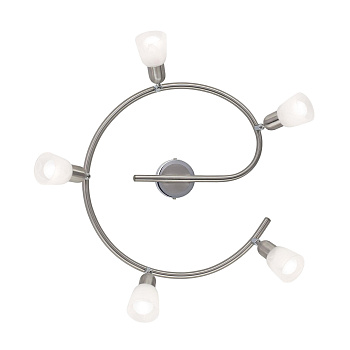 Citilux CL506551 Ронда Хром+Хром Мат. Светильник Наст.-Потол