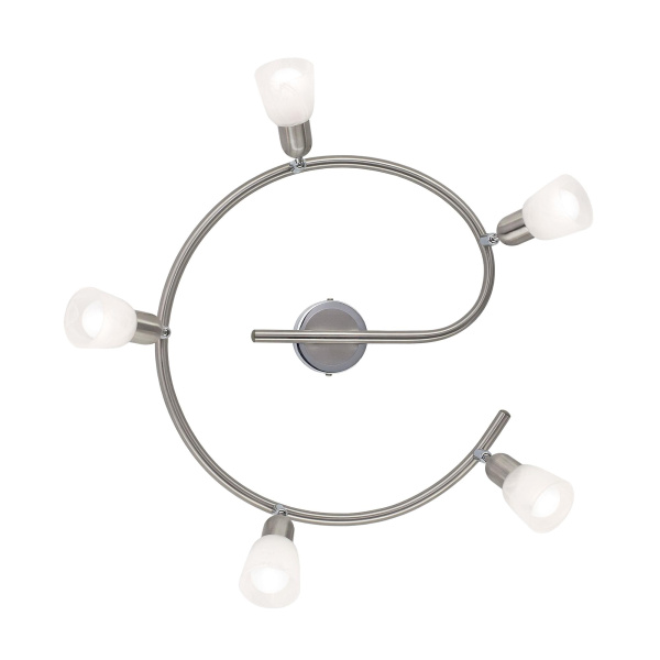 Citilux CL506551 Ронда Хром+Хром Мат. Светильник Наст.-Потол