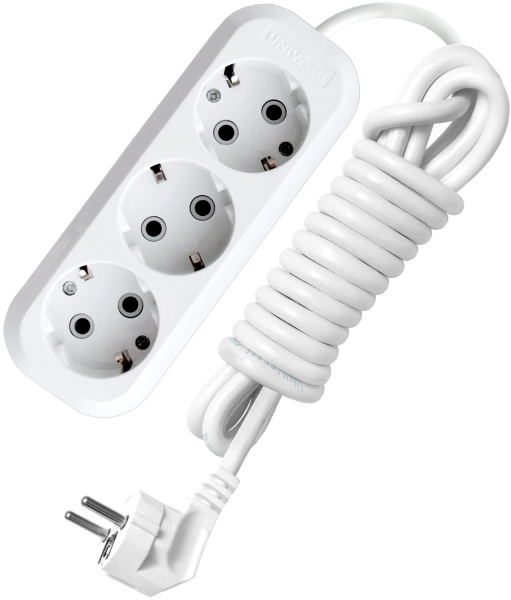 UNIVersal Е-303 Удлинитель 3м ПВС 3*1 3гн. с/з 9631977