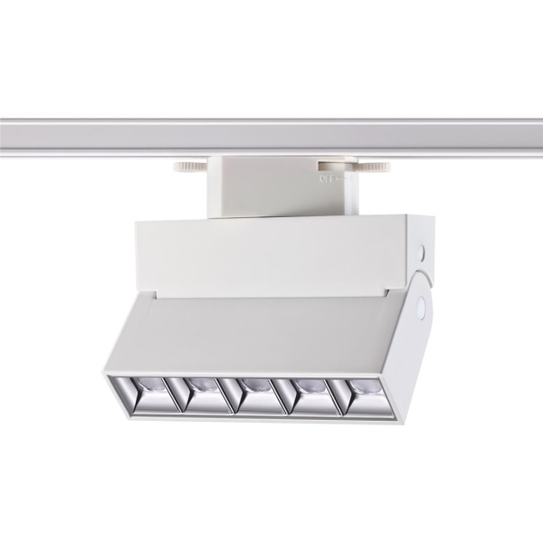 Novotech 358666 PORT NT21 076 белый Однофазный трековый светодиодный светильник IP33 LED 4000K 13W 110-265V EOS