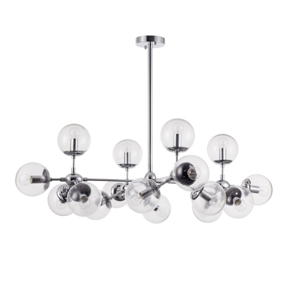 Freya Modern Richard Хром Подвесной светильник E14 60W FR5596PL-16CH Купить Freya Modern Richard Хром Подвесной светильник E14 60W FR5596PL-16CH