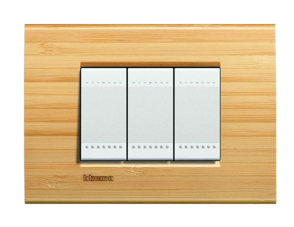 Купить BT LL Бамбук Рамка прямоугольная, 3 мод LNA4803LBA