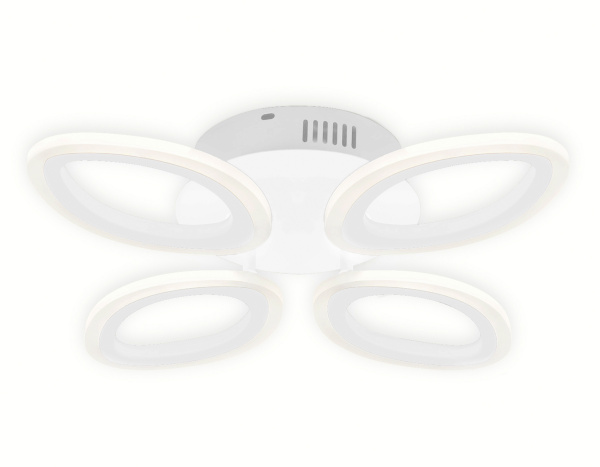 Ambrella Потолочный светодиодный светильник с пультом FA4485/4 WH белый 4200K/3000K+6400K/6400K+3000K 34W 430*430*80 (ПДУ ИК)