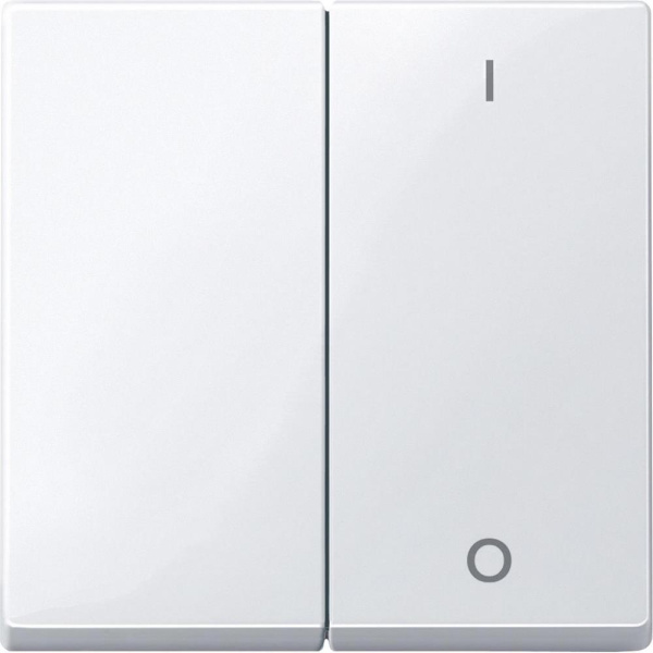 Купить SE Merten SM Бел Актив Две клавиши с пиктограммой «вкл» и «откл» MTN312725