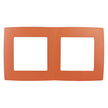 ЭРА 12-5002-22 Оранжевый Рамка на 2 поста, 12
