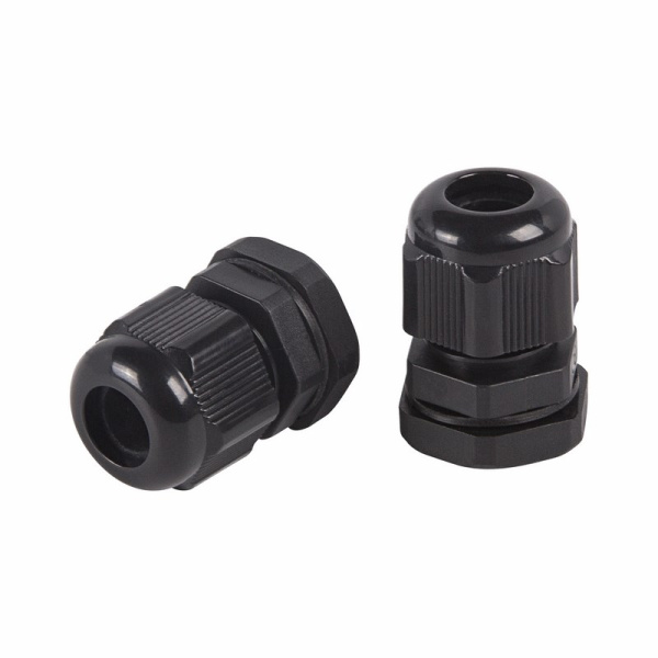 Кабельный ввод PG-13,5 (6-12 мм) черный Rexant 07-8013-1