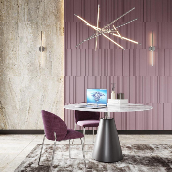 Купить Odeon Light 4323/12WL HIGHTECH ODL22 83 металл/хром полированный Настенный светильник поворотный 360° IP20 LED 10W 586Лм 3000K FUERTE