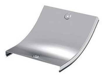 DKC Крышка на угол CS 45 вертикальный внутр. 45° осн.400, RAL 7004