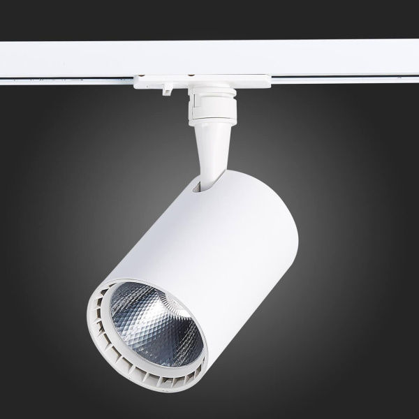 Купить ST Luce ST351.546.20.36 Трековый светодиодный светильник Мат. белый LED 1*20W 4000K 1 800Lm Ra≥80 36° IP20 L118xW78xH174 100-240V