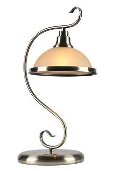 Arte Lamp Safari Бронза/Белая Лампа настольная декоративная 1x60W 1xE27 A6905LT-1AB