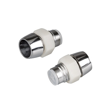 Arlight 5PC Держатель 5мм (хром.пластик, с гайкой) (5мм (круглый)) 005026