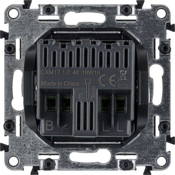 Купить Legrand Valena LIFE DIY Сл.кость Светорегулятор поворотный универ. 300Вт без нейтрали 752560