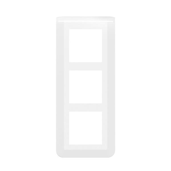 Купить Legrand Mosaiс Рамка специальная - Программа Mosaic - 3x2 модуля - 57 мм - вертикальная - белая 078856L