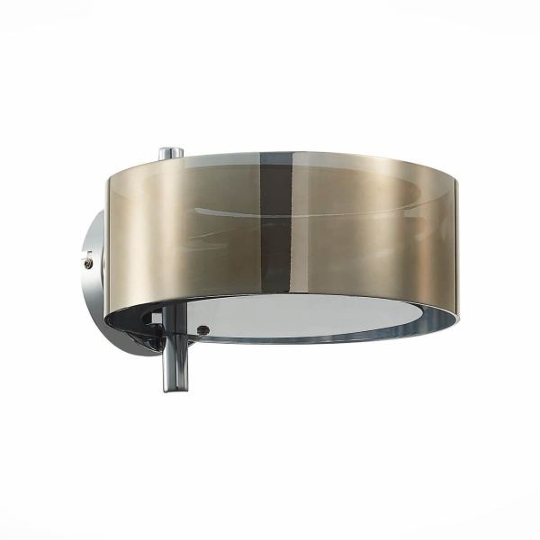 Evoluce SL483.701.01 Бра Хром/Дымчатый E27 1*40W