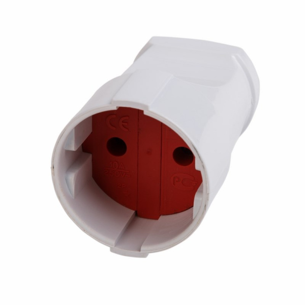 PROconnect Розетка переносная б/з белая 10 А 11-8539