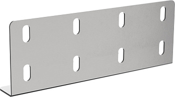 IEK Пластина соединительная усил. h=100мм 1,5мм RAL 9016