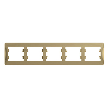 Systeme Electric Glossa Титан Рамка 5-ая, горизонтальная