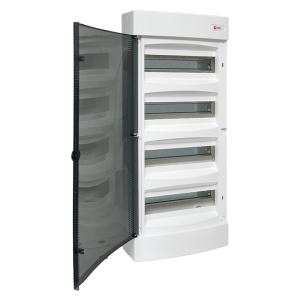 Купить EKF Щит распределительный навесной "Unix" прозрачная дверь 4х12 модулей IP40 EKF PROxima