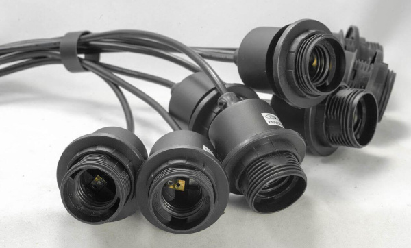 Купить Lussole LOFT Металл Черный /  Металл Люстра E27 60W LSP-9541