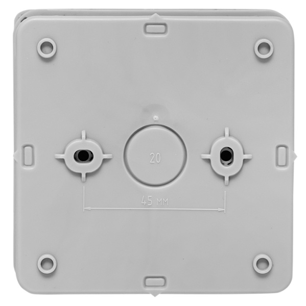 Купить EKF PROxima Коробка распаячная КМР-030-035 пылевлагозащищенная без мембранных вводов (80х80х50)