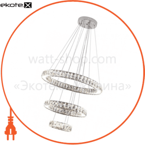 Horoz Electric Светодиодная люстра QUASAR-90 4000K 90W 180-260V ХРУСТАЛЬ 019-023-0090 HRZ00002718