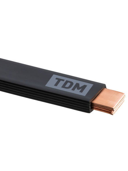TDM Шина медная гибкая изолированная ШМГ 4х(20х1), 2м, SQ0841-0013
